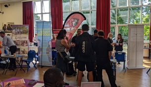 AFC Bournemouth at the GW careers fair